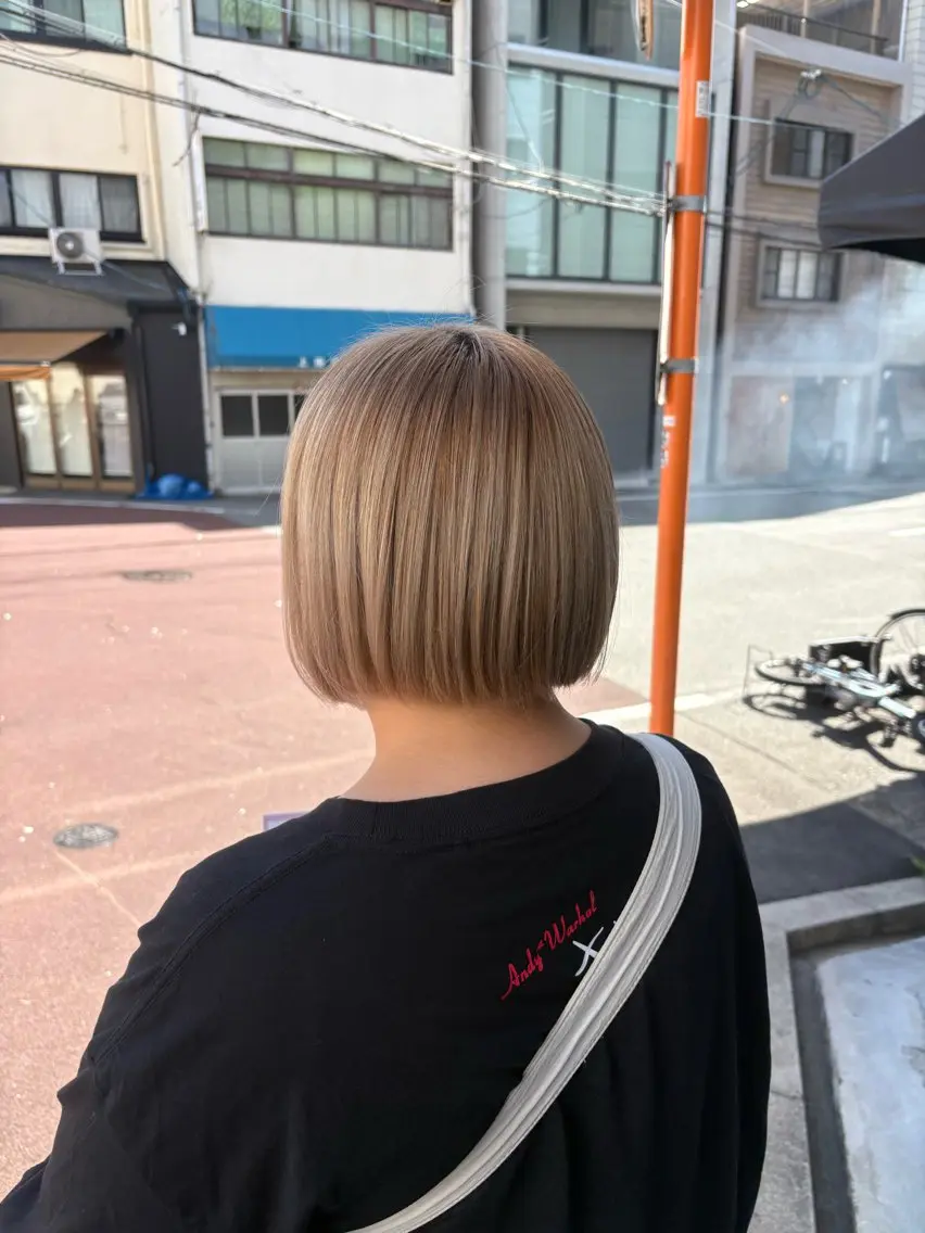 ショート カット トリートメント 藤倉なつみ /玉造のヘアスタイル