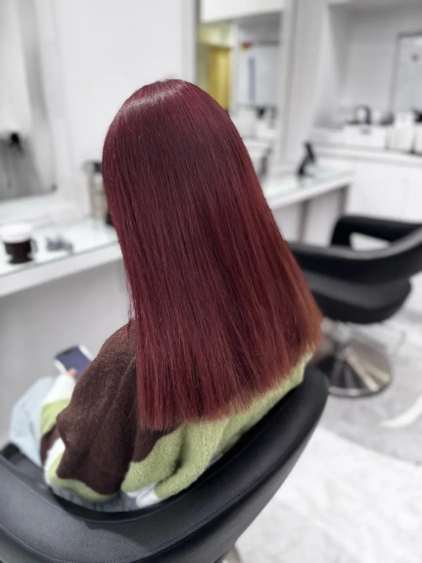 ロング カラー ヘアアレンジ カット ヘアカラー トリートメント ヘッドスパ ヘアセット 透け上品ハイトーン 職人ゆうと🤍のヘアスタイル