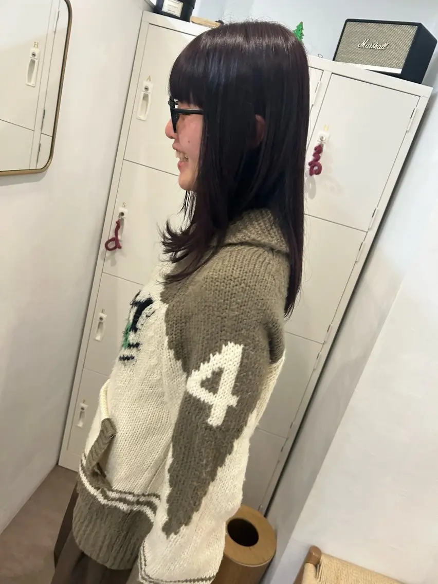 〖2.3回目限定〗 cut＋プレミアムカラー(Aujua shampoo付き🫧)の写真
