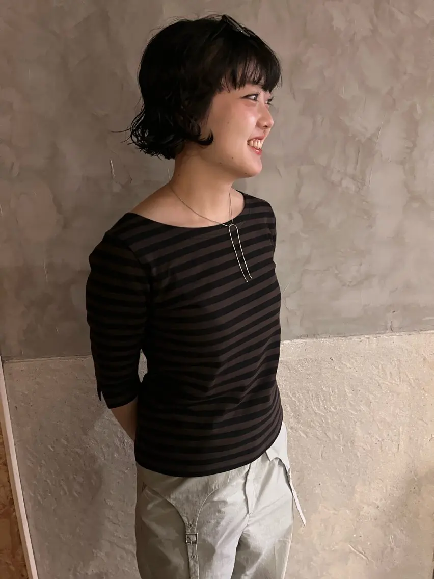 ショート パーマ くるみ🩰/ボブ レイヤー/暖色カラーのヘアスタイル