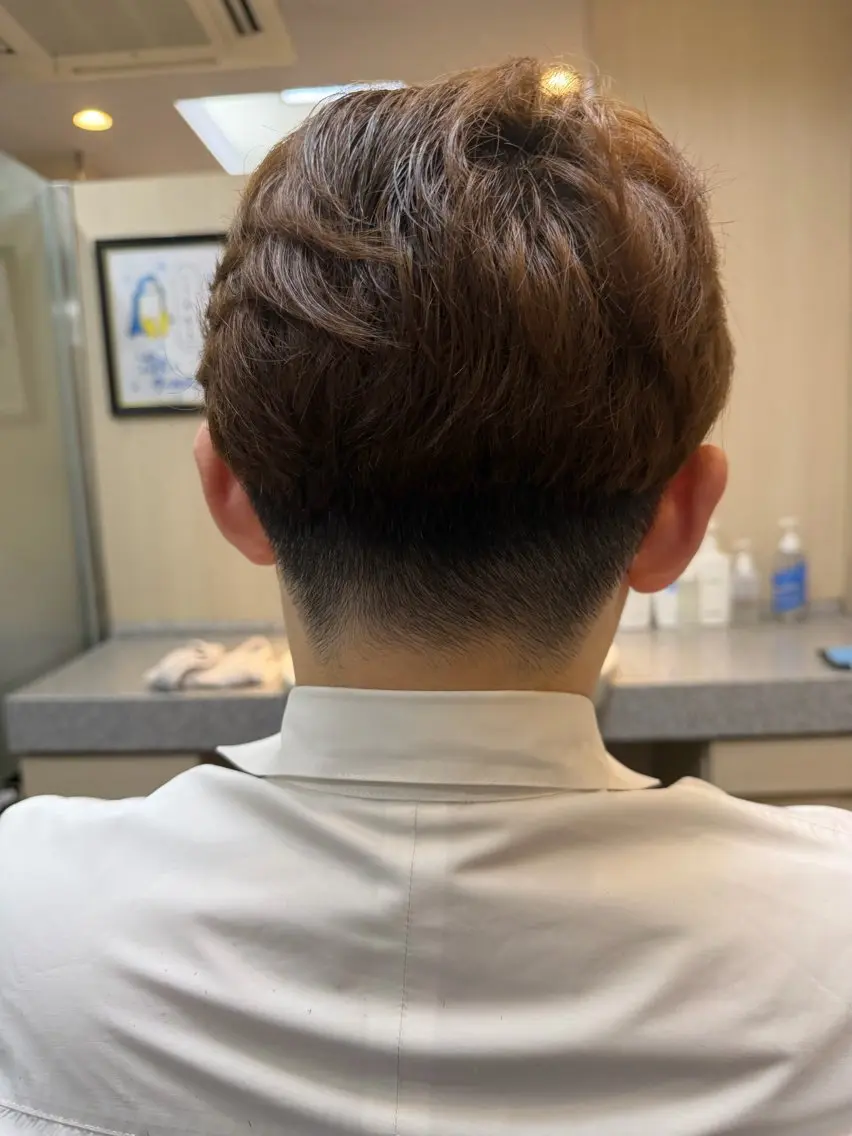 ショート メンズ 野崎 テレシアのヘアスタイル