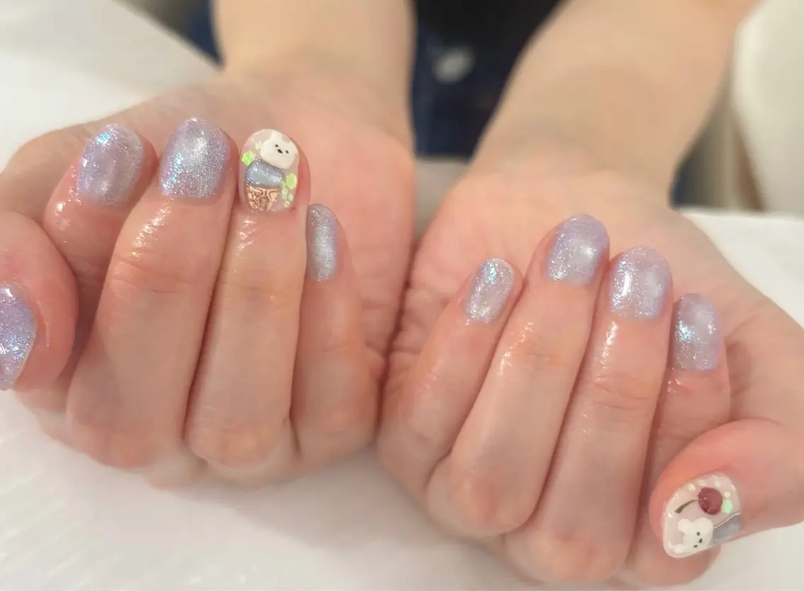 ネイル ハンドネイル kaho  🧸🎀 RiLionのネイルデザイン