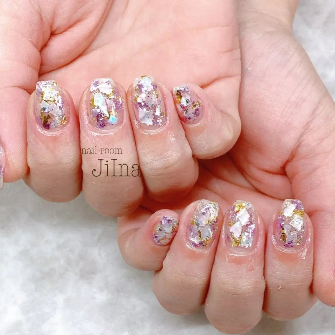 ネイル クリアネイル JiIna nailのネイルデザイン