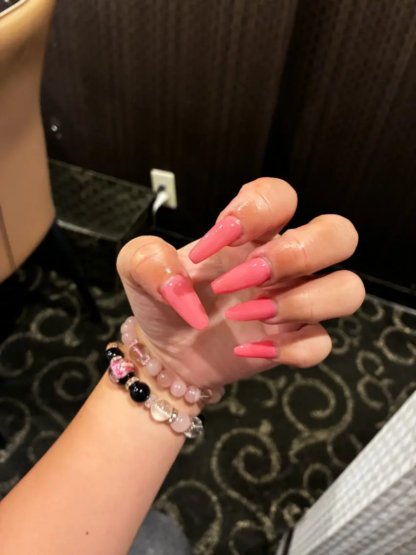 10本長さだし×ワンカラーの写真