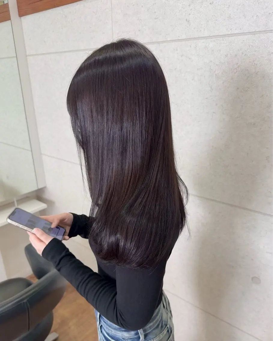 ロング カラー ラベンダーカラー ラベンダーピンク ピンクカラー Honoko 🐰のヘアスタイル
