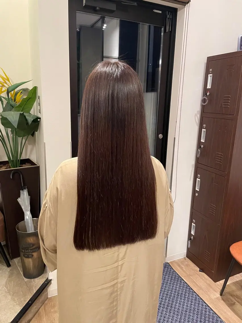 ロング 安倍 辰哉のヘアスタイル