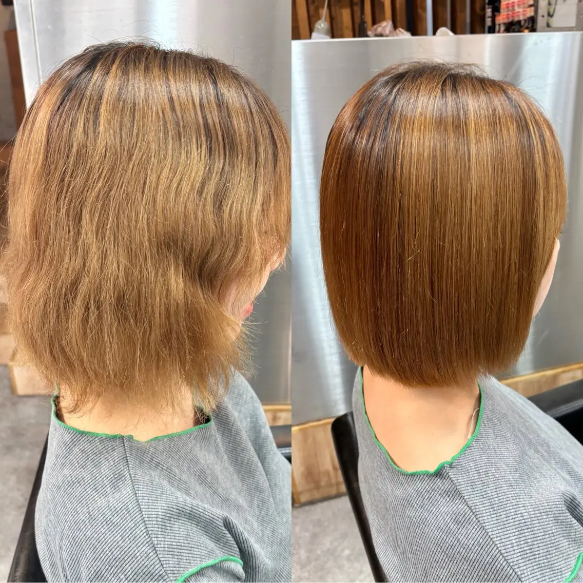 ショート カラー パーマ ヘアアレンジ メンズ カット 縮毛矯正 トリートメント ショートボブ髪質改善 縮毛矯正のプロ山道潤のヘアスタイル
