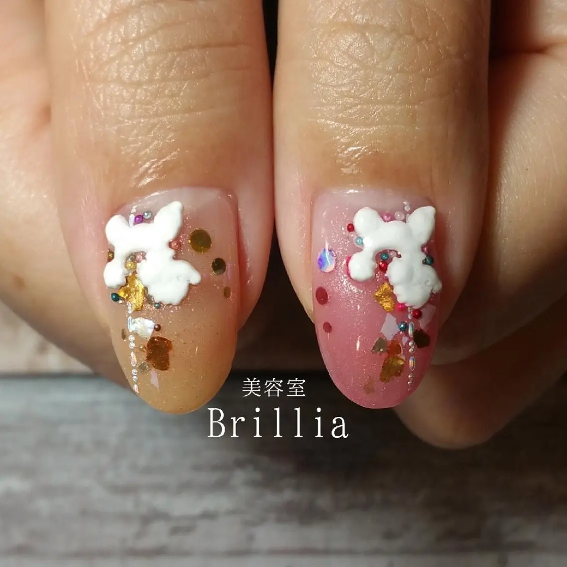 ネイル ハンドネイル 柴田 彩のネイルデザイン