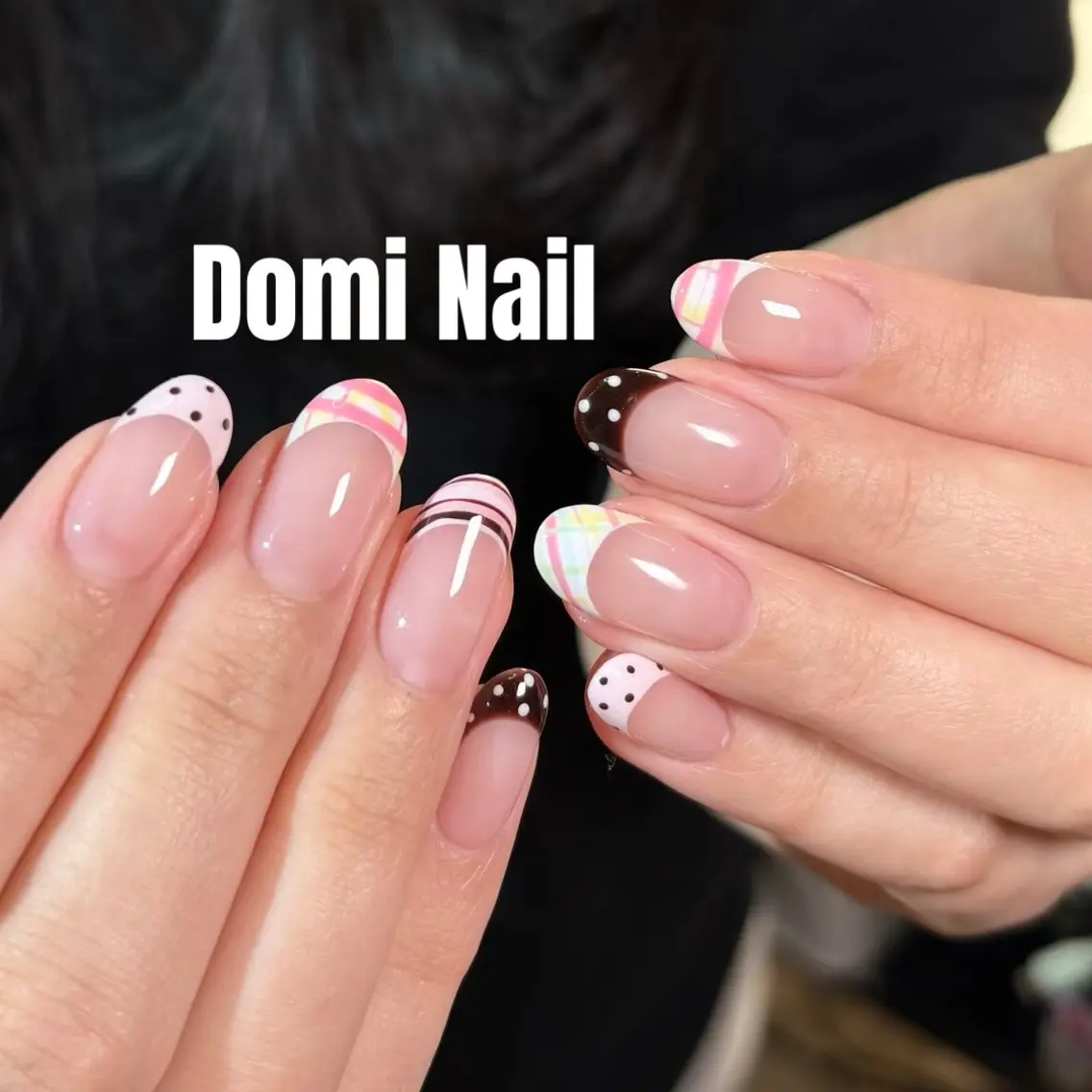 ネイル 持ち込み ハンドネイル Domi Nail Salonのネイルデザイン