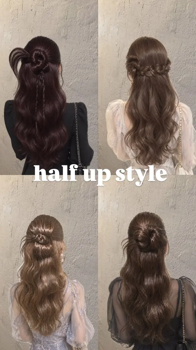 ロング ヘアアレンジ ヘアセット Hair &Make ナナセのヘアスタイル