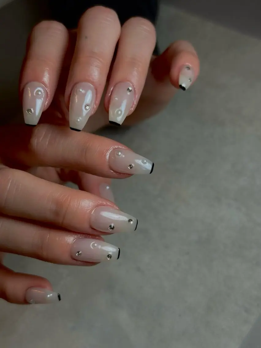 ネイル フレンチネイル ホワイト havi nailのネイルデザイン