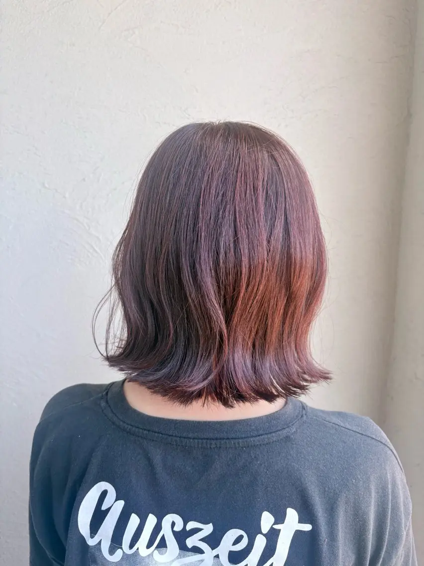 ミディアム ヘアカラー Flat /Rina🧸のヘアスタイル