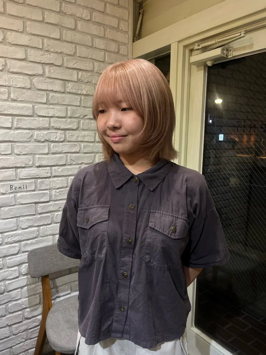 カラー カット ヘアカラー ミジュ/ メンズモデル募集のヘアスタイル