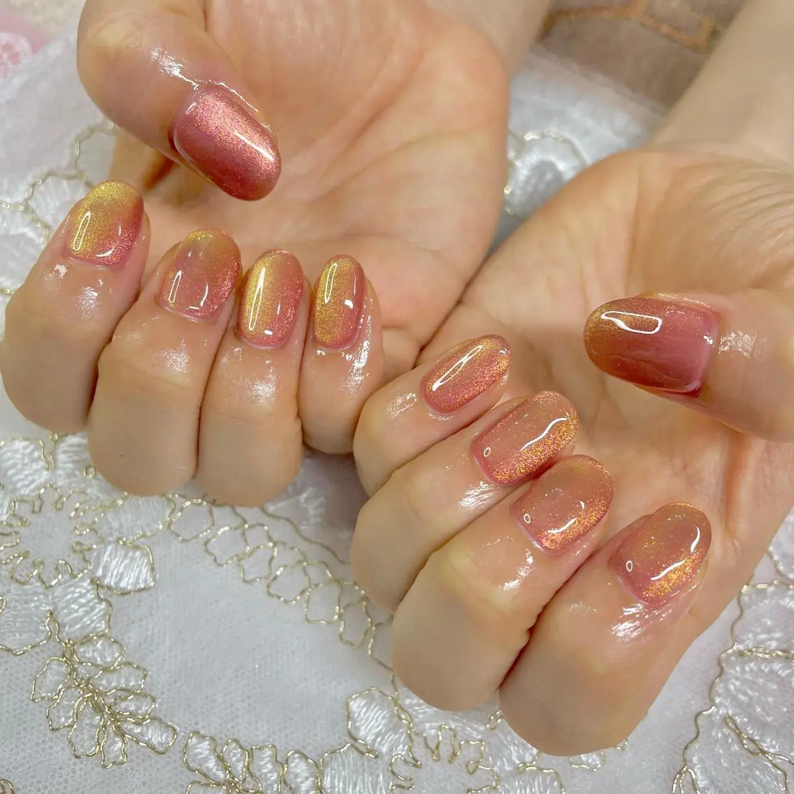 ネイル ジェルネイル マグネットネイル J terrace Nailのネイルデザイン