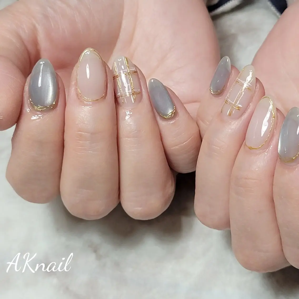 ネイル ネイル&巻き爪サロン AKnailのネイルデザイン