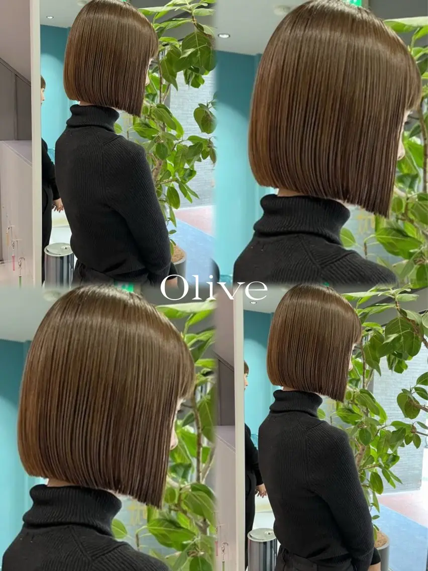 ミディアム カラー ヘアカラー トリートメント カラーモデル募集/ 名古屋/ゆいのヘアスタイル