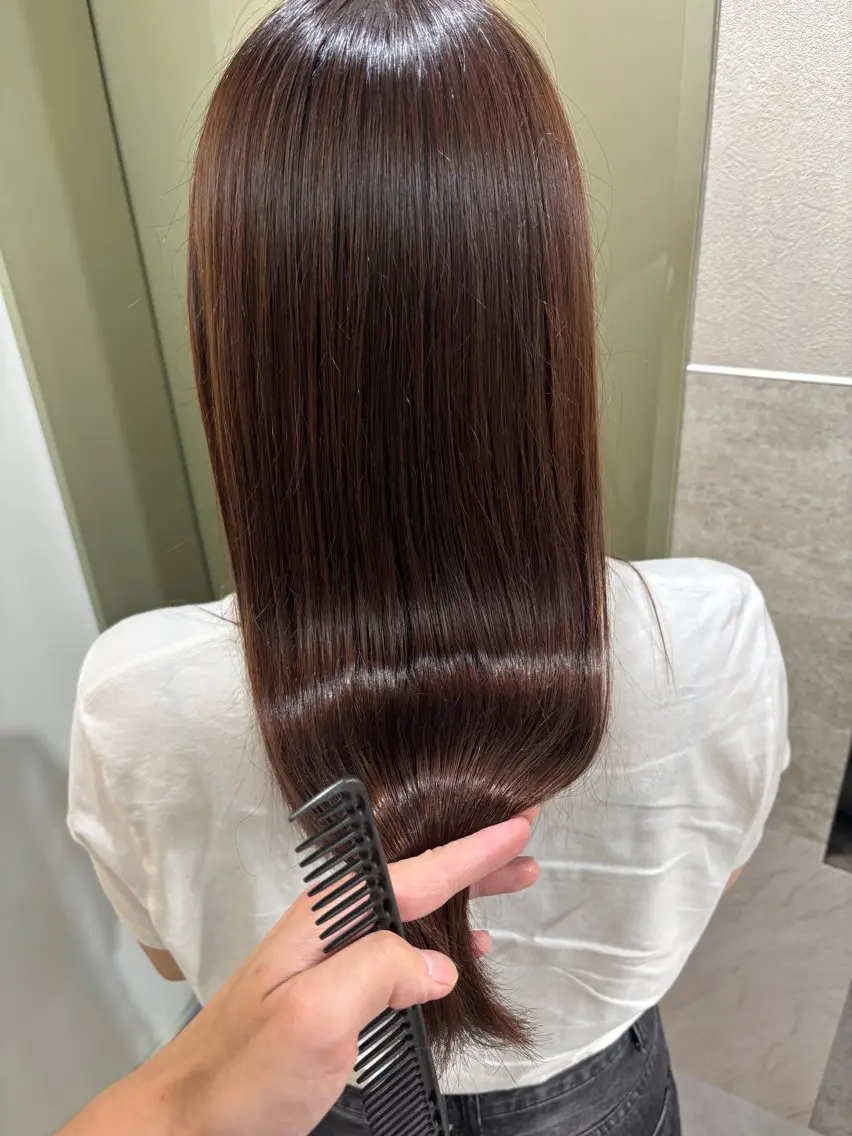 ロング カラー ブラウンカラー モカブラウン Shu ショート/似合わせのヘアスタイル