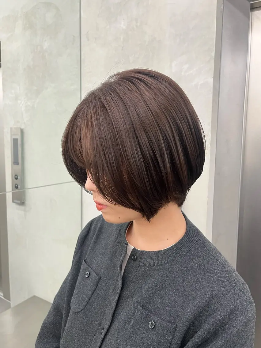 カラー ベージュカラー🤎 ayukaのヘアスタイル