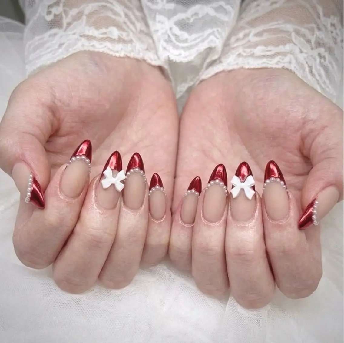 ネイル ジェルネイル ゴージャス ミラーネイル Michan Nailのその他イメージ
