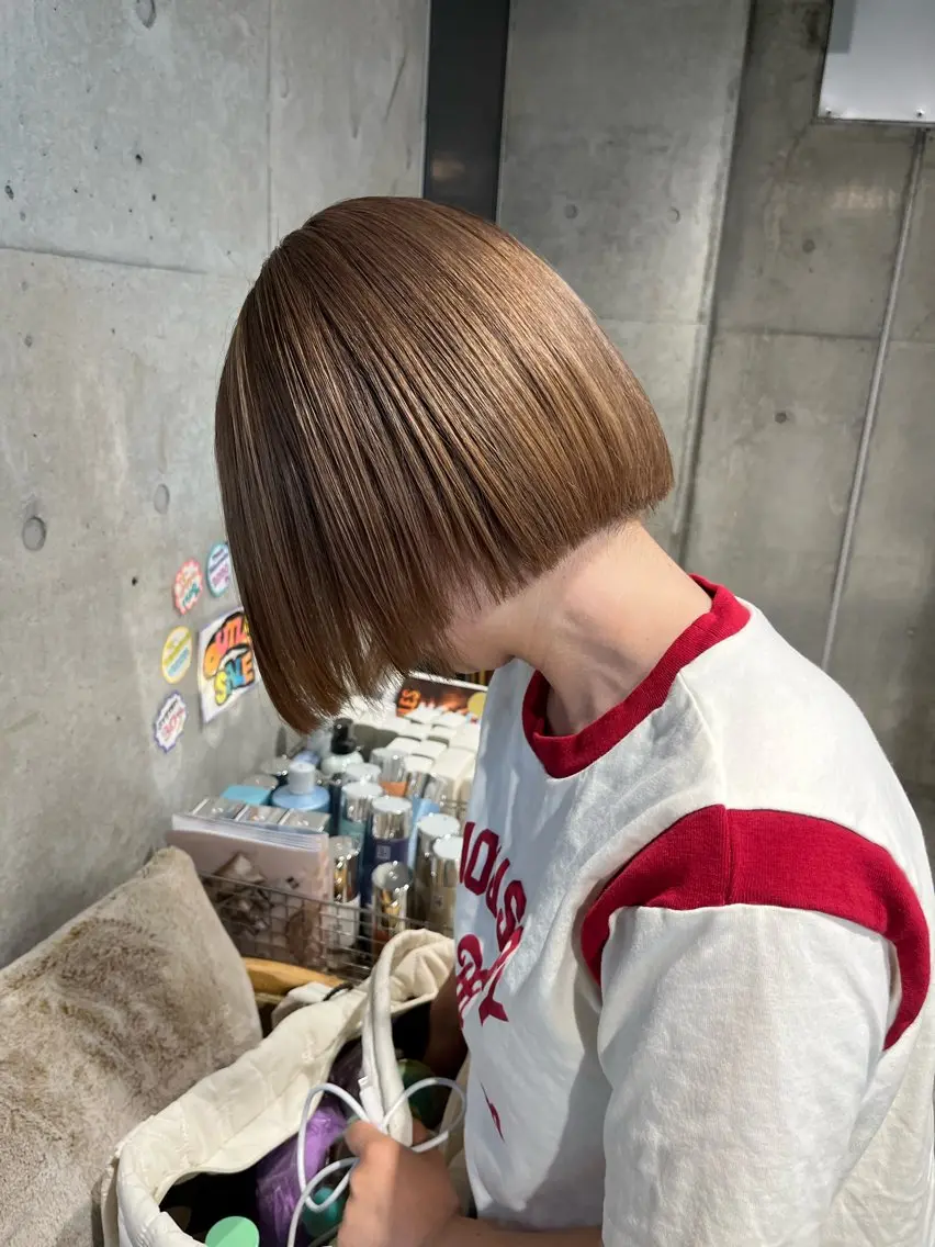 カラー ヘアカラー ️🩵LUFE ayano️🩵のヘアスタイル