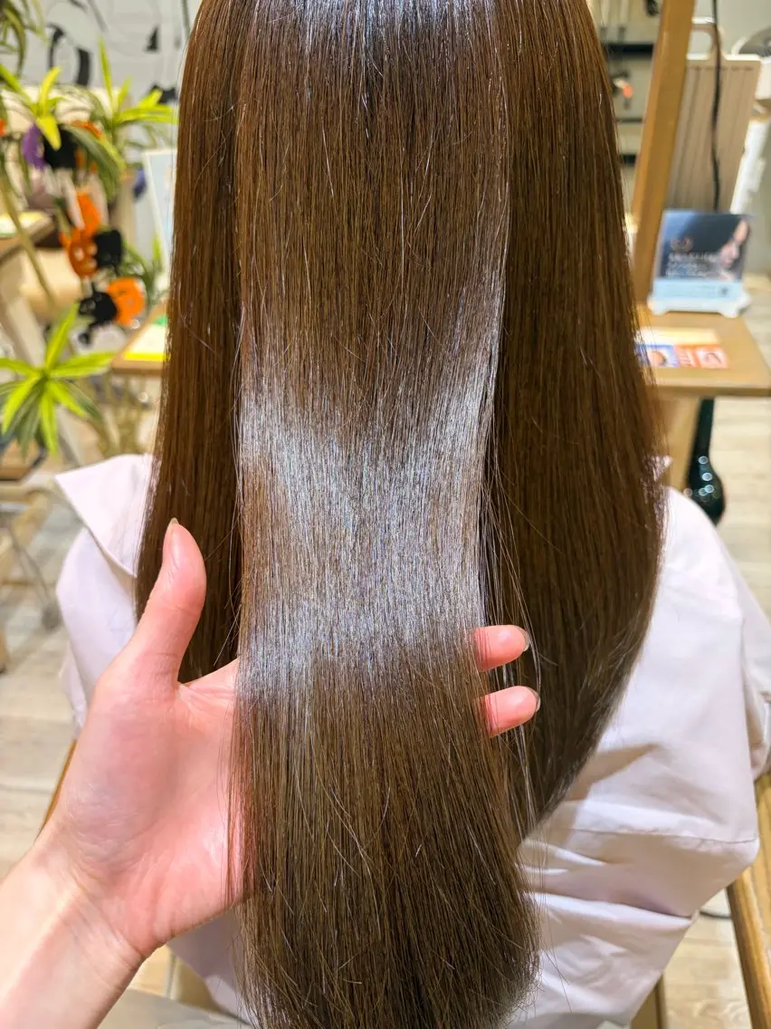 ロング カラー ヘアカラー tomboy中村橋店 kouのヘアスタイル