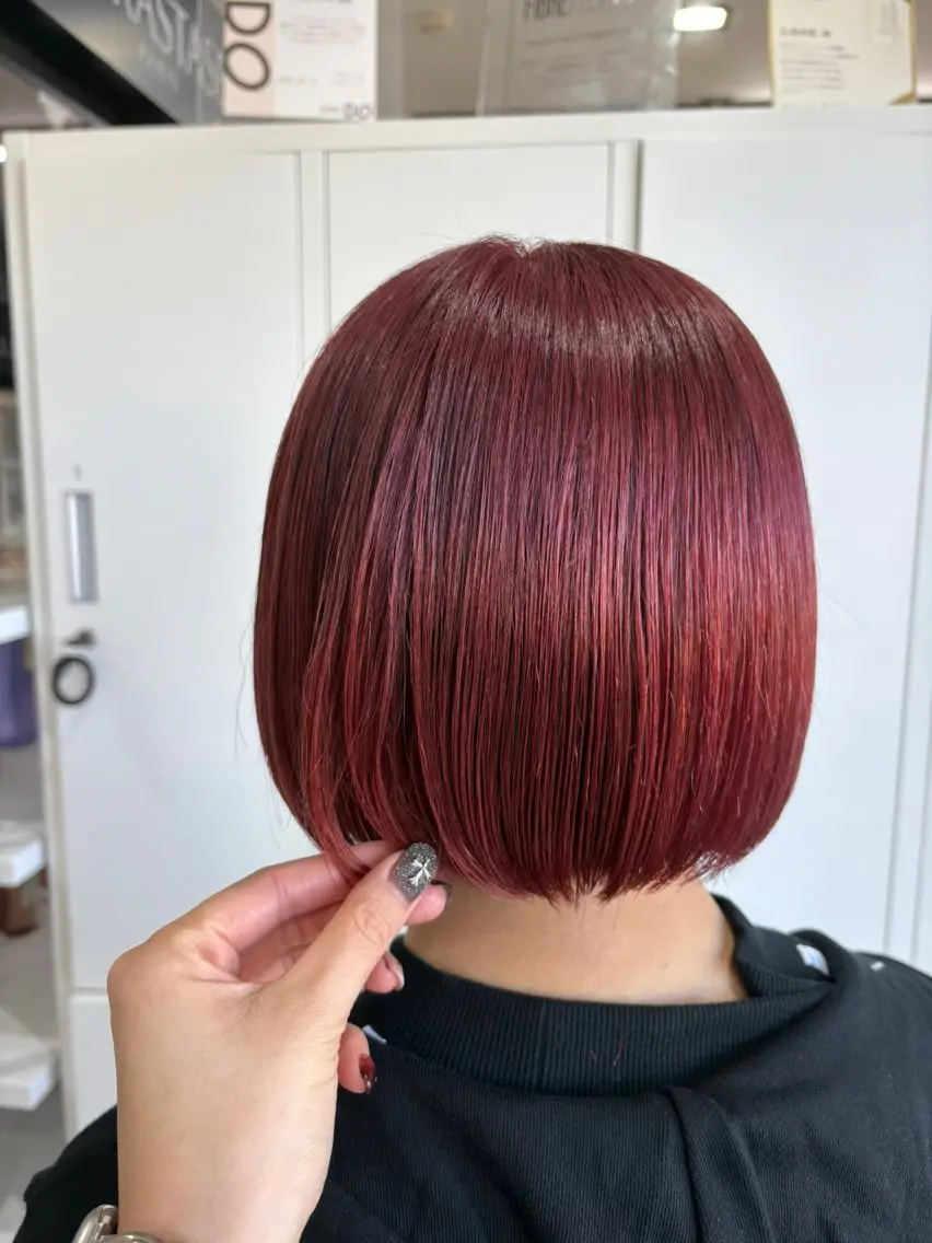 ミディアム カラー GRANDEUR やまだかなのヘアスタイル