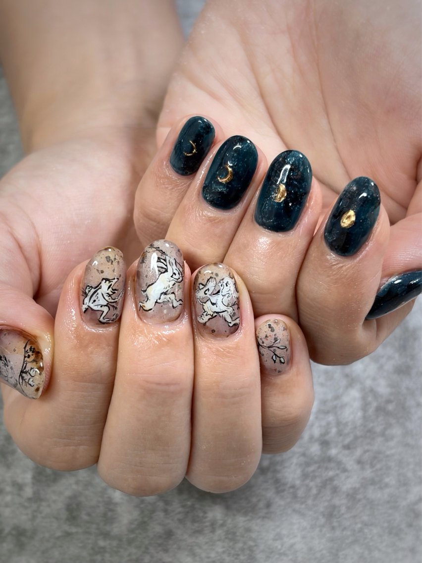 ネイル ハンドネイル FIORITURA Maikoのネイルデザイン