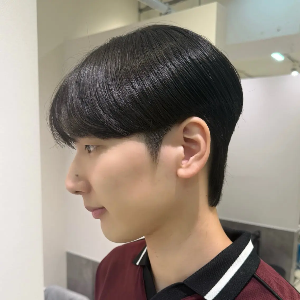 メンズ カット 縮毛矯正 センターパート特化/ メンズカット/ヒロキのヘアスタイル