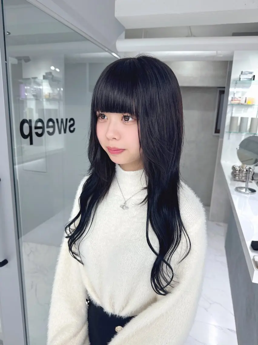 【新規限定】シールエクステ60本(45cm)💎馴染ませカット付✨️人毛100%⭐️の写真