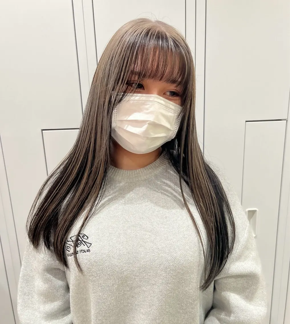 カラー 河原 楓樹のヘアスタイル