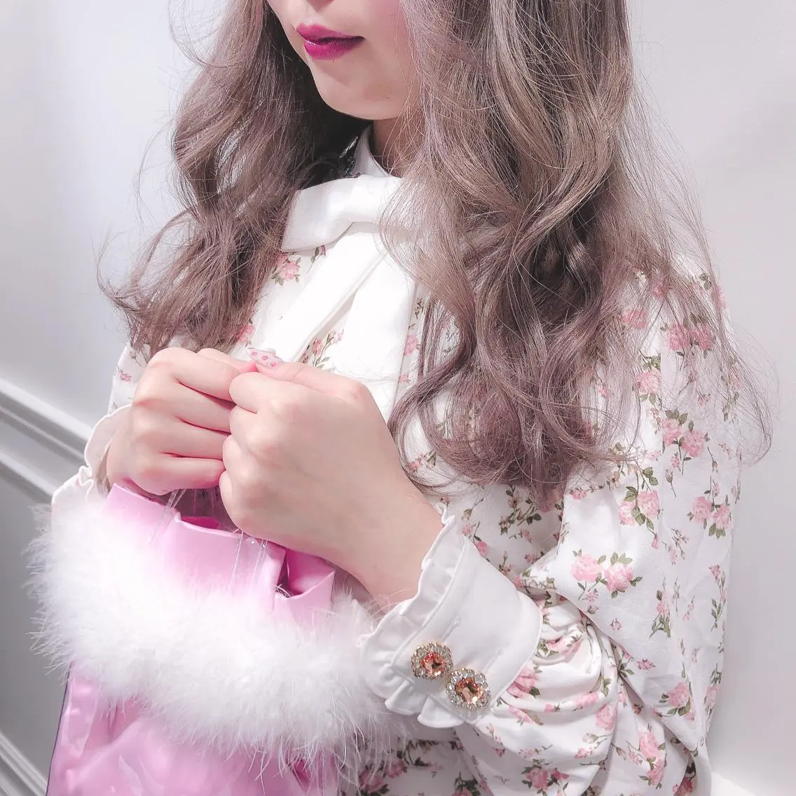 ロング カラー ブリーチ ヘアカラー miyu /トレンド カラー×艶髪のヘアスタイル