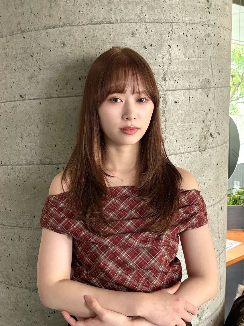 ロング 宇野愛華∕ パーマスタイルのヘアスタイル