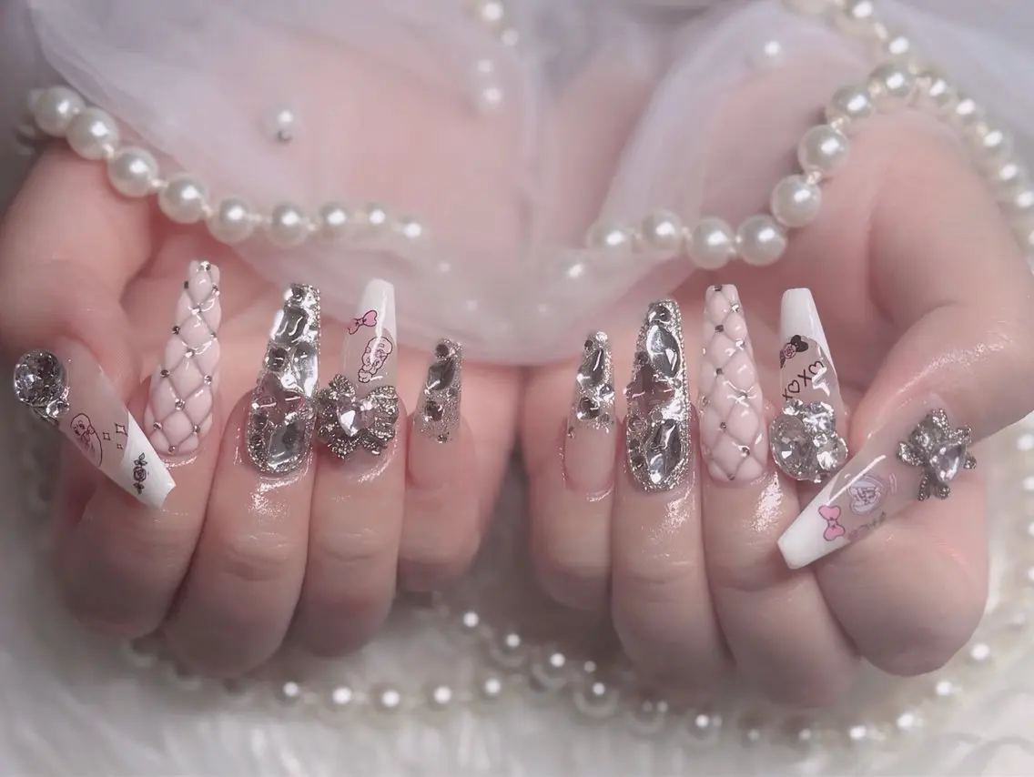 ネイル アートネイル 成人式 ジェルネイル ニュアンスネイル 夏ネイル ハンドネイル neco H.babynailのネイルデザイン