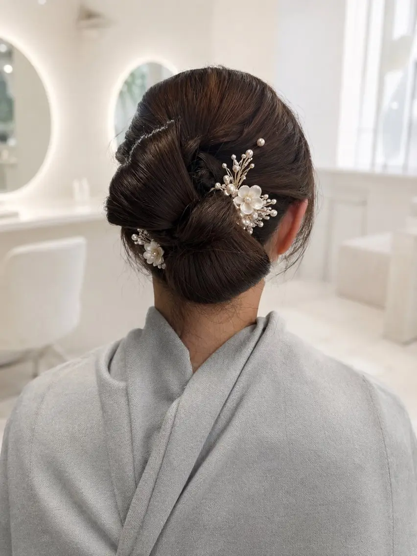 ヘアアレンジ ヘアセット ヘアセット＆メイク 早朝対応可能☀️のヘアスタイル