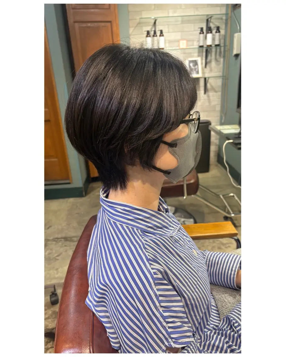 ショート ショートレイヤー レイヤーカット ショートヘア 似合わせショート ★Airiのヘアスタイル