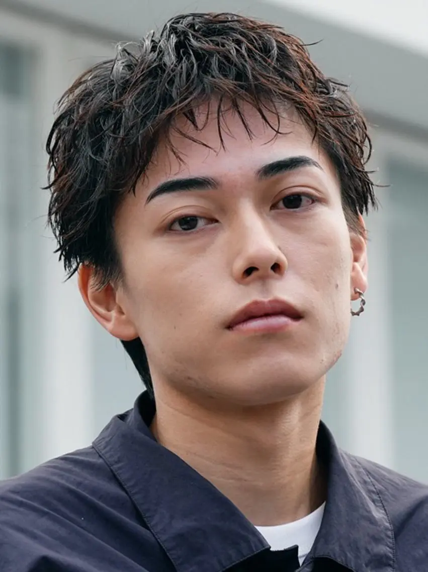 ショート パーマ メンズ メンズパーマ ショートヘア fifth 高浜　和翔のヘアスタイル