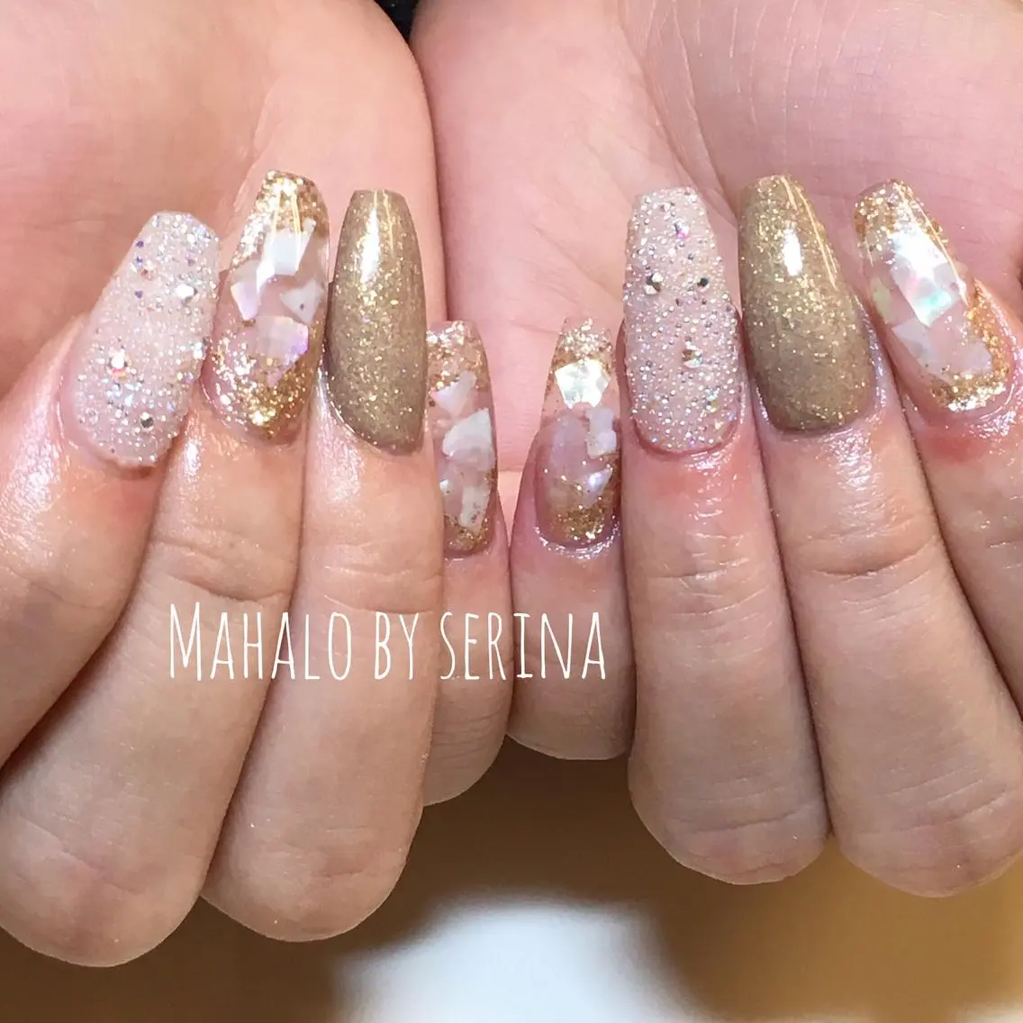 ロング ネイル SUNNY BAE. SERINAのネイルデザイン