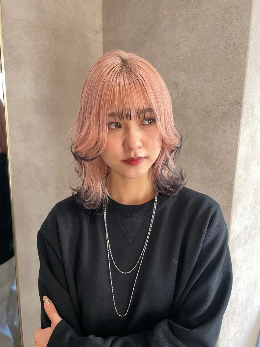 ミディアム ヘアカラー トリートメント RIENS aura / ayu ♡のヘアスタイル