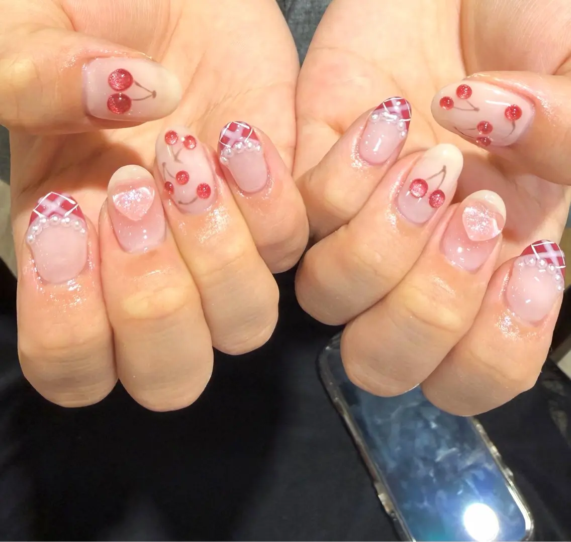 ネイル ハンドネイル 福田 麻耶のネイルデザイン