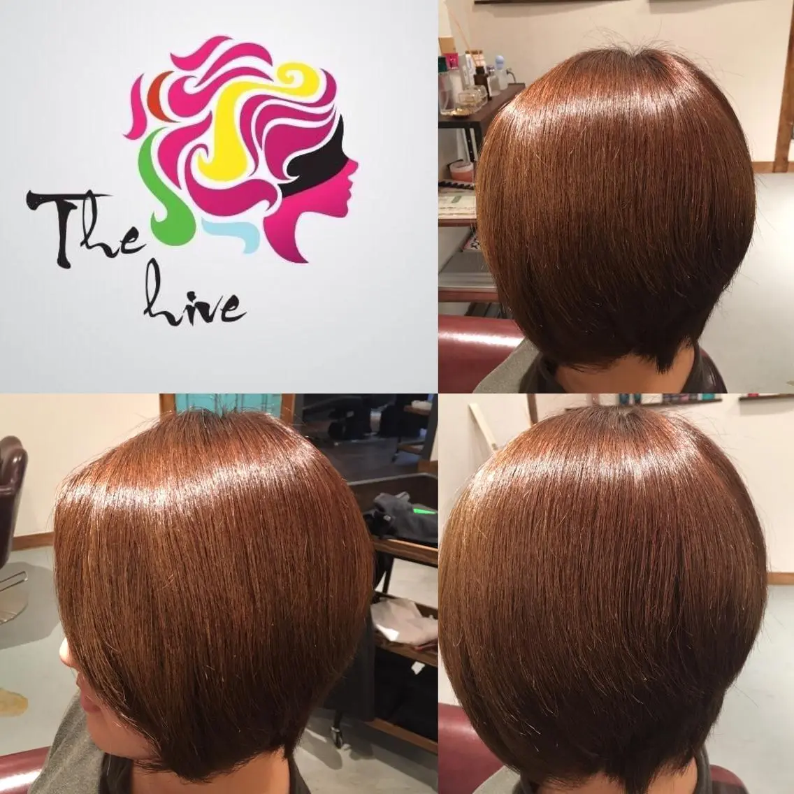 ショート カラー Hair salon The hiveのヘアスタイル