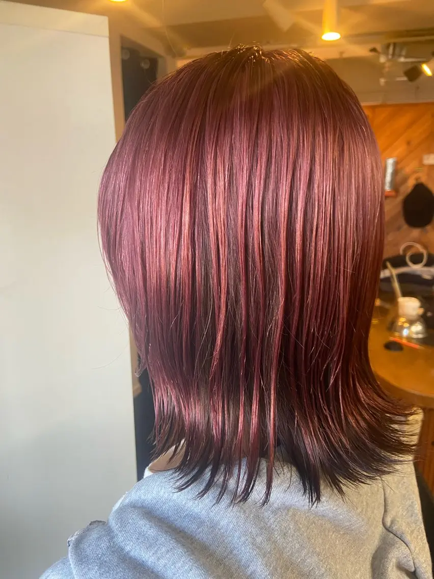 ミディアム 豊島 陽子のヘアスタイル