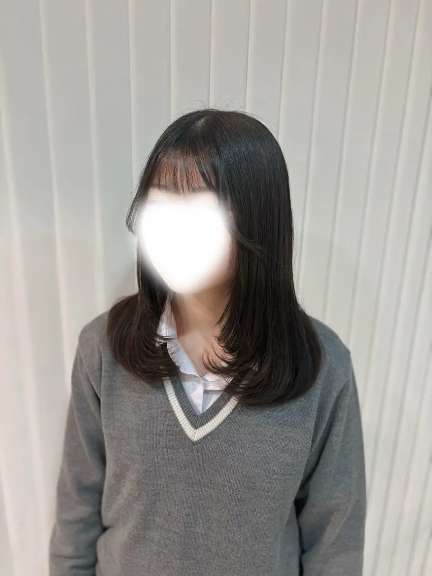 セミロング 🎀カラーモデル 募集中✧めい🎀のヘアスタイル