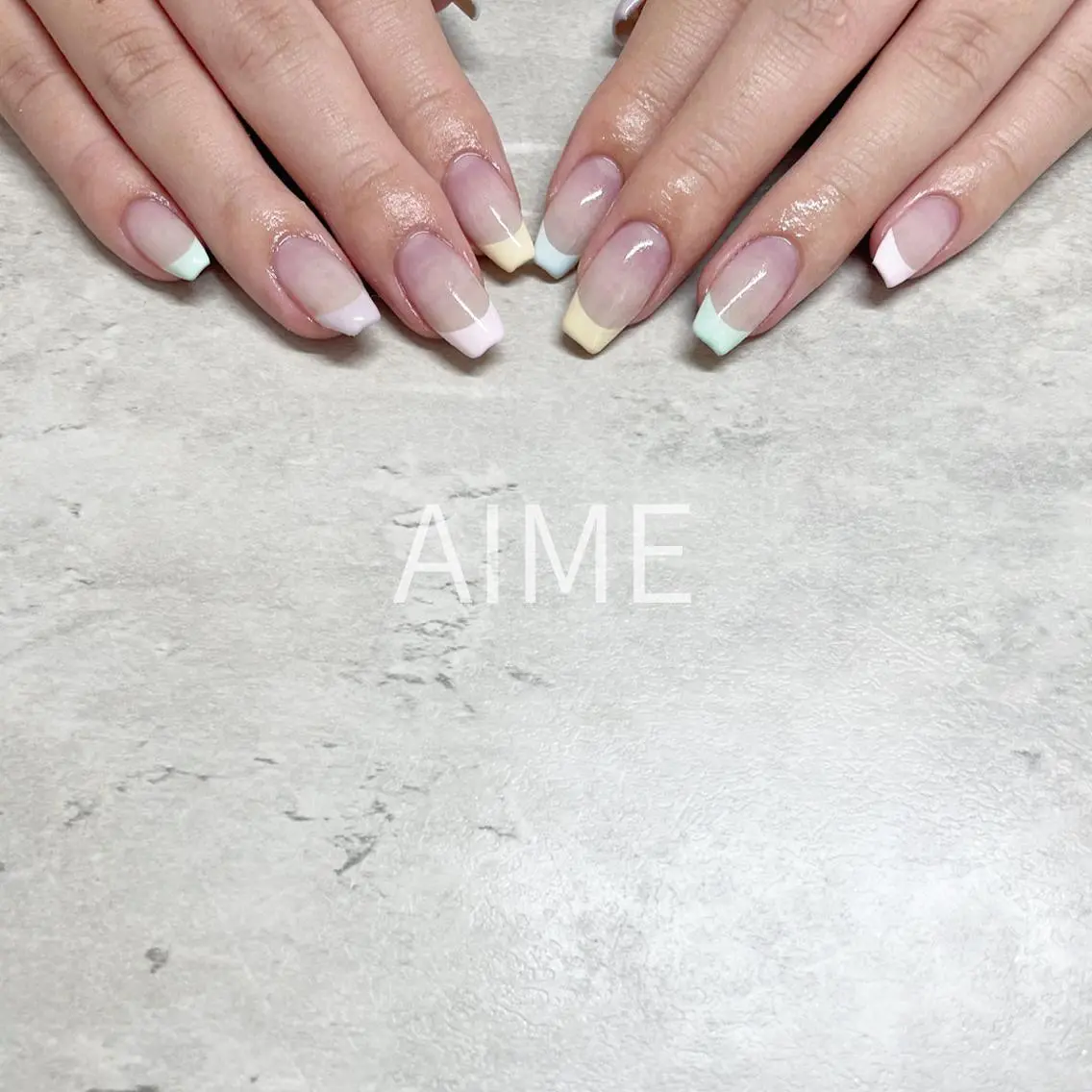 ネイル ハンドネイル AIME (momo)のネイルデザイン
