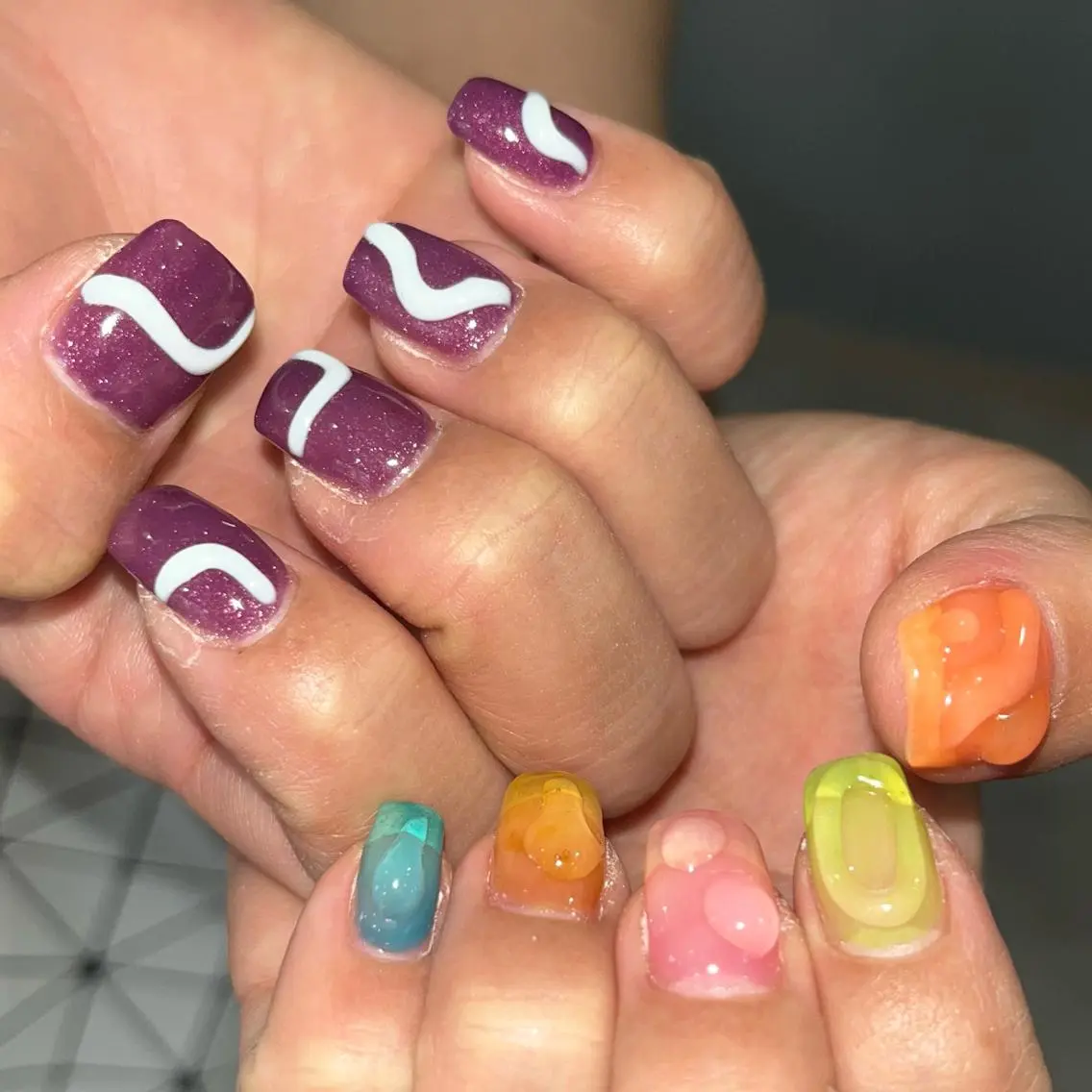 ネイル 🪐富島彩夏 /海外nail🪐のネイルデザイン
