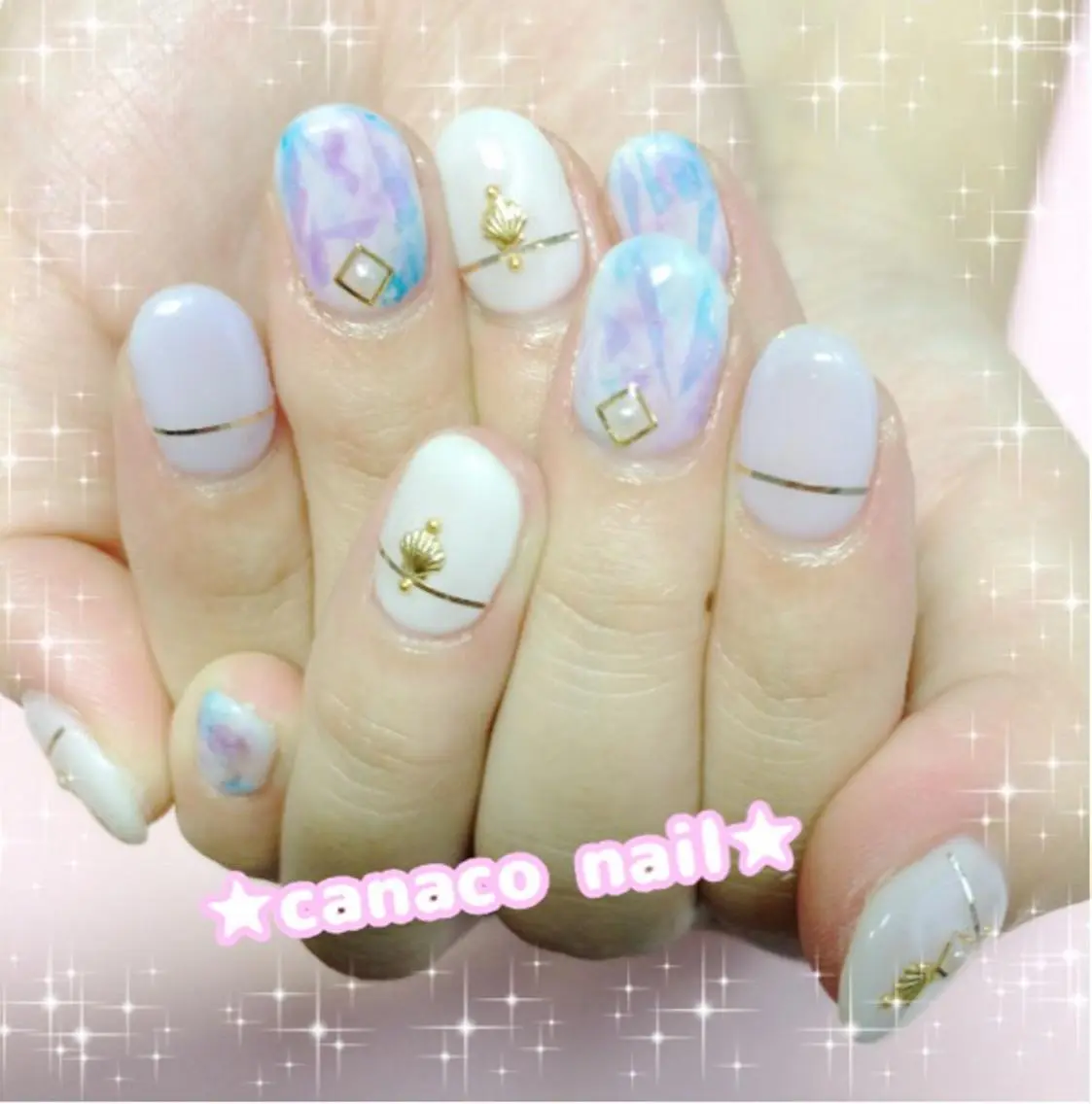 ネイル アートネイル ベテランネイル cnc nailのネイルデザイン