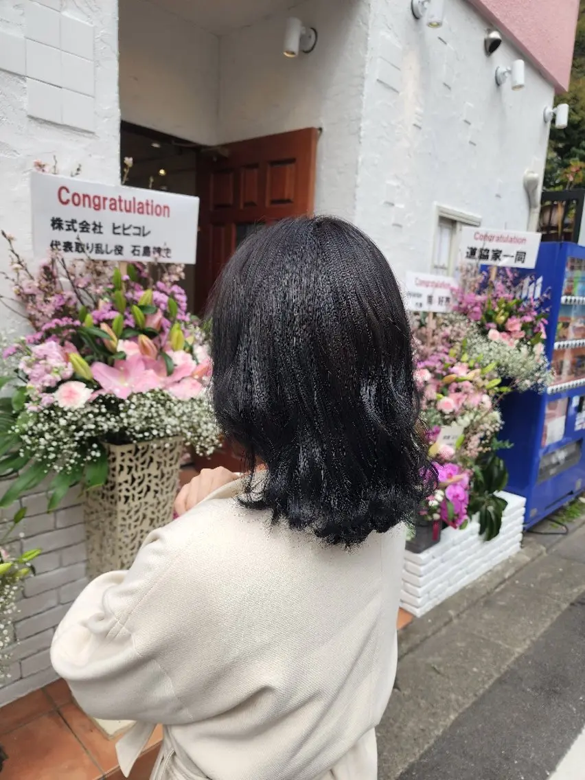 セミロング カット ヘアカラー 💖パーソナル診断 特化YUYA💖のヘアスタイル