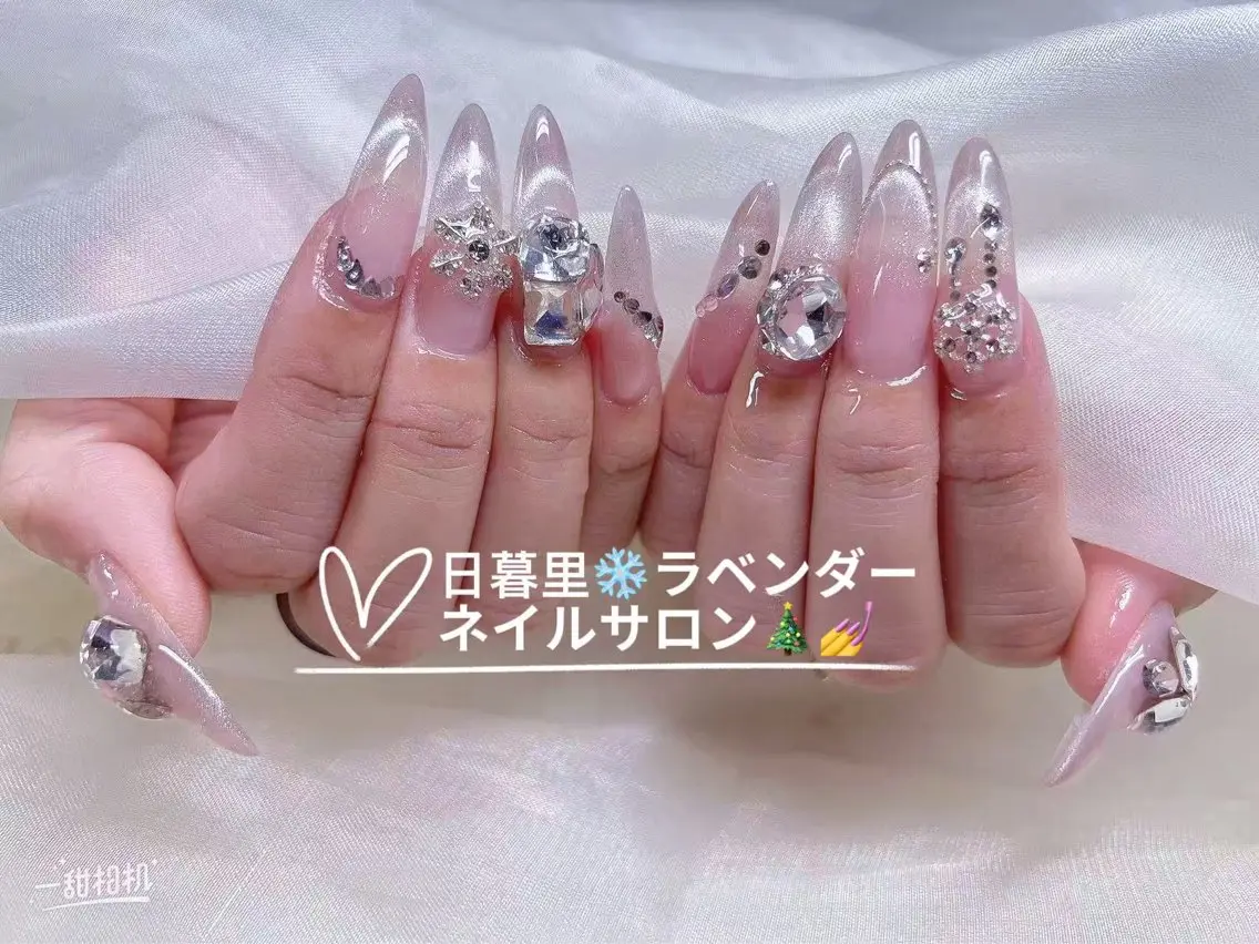 ネイル ラベンダー💖日暮里 ルル💖ネイルのネイルデザイン