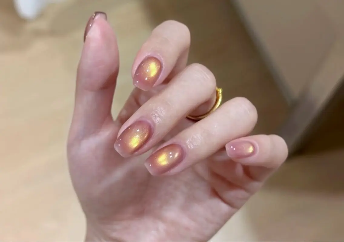 ネイル ハンドネイル H3 Nail Tsuki🦋💙のネイルデザイン