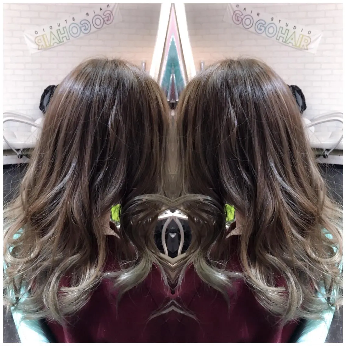 ロング カラー ヘアアレンジ Kimura Shinyaのヘアスタイル