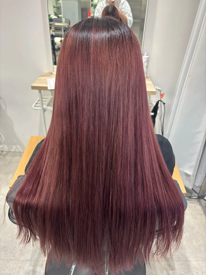 ロング カラー ヘアカラー cocoro💗 ﾏﾂｴｸ/ﾈｲﾙのマツエク・マツパデザイン